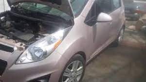 chevy spark paint code location
