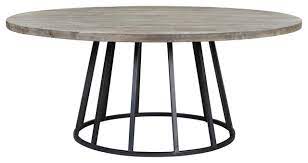 Umbuzö reclaimed wood dining table. Knox 72 Round Dining Table Storm Gray Reclaimed Wood Industrial Dining Tables By Furniturologie Inc Houzz