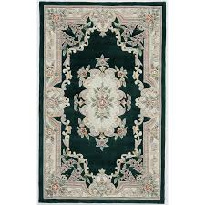 wool emerald fl area rug at lowes