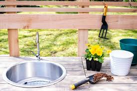 Diy Potting Bench With Optional Sink