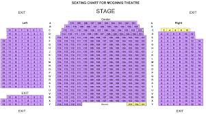 Seating Chart For Mcginnis Auditorium Central Ticket