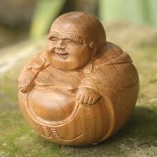 Laughing Buddha Sculpture Laughing