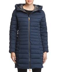 Save The Duck Angy Long Puffer Coat 100 Exclusive