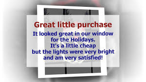 Lighted Window Decoration Santa Face Cute Product Impact