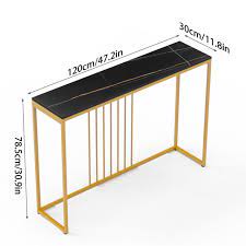Marble Black Console Tables For