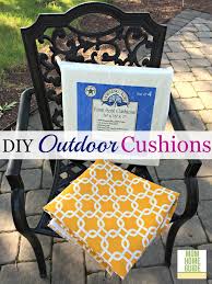 Diy Outdoor Seat Cushions