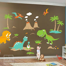 Children Wall Decals Dino Land