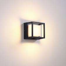 Square Exterior Led Wall Light Lwa705