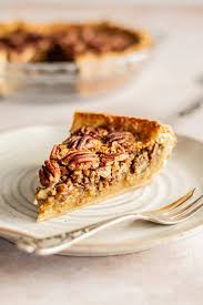 pecan pie without corn syrup baking