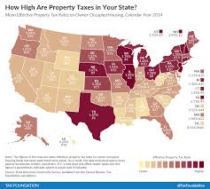 How High Are Property Taxes In Your State 2016 Tax