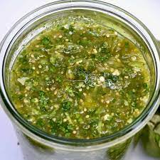 tomatillo green chili salsa salsa