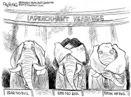 Impeachment inquiry against donald trump. John Deering Cartoon Impeachment Hearings