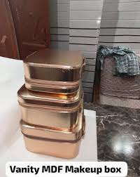 cosmetic storage vanity box set