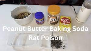 peanut er baking soda rat poison