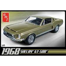 amt maquette shelby gt 500 1968 1 25