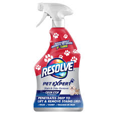 resolve pet expert spot remover spray