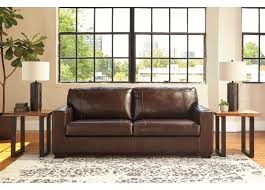 Coburg 3 Seater Brown Leather Sofa L