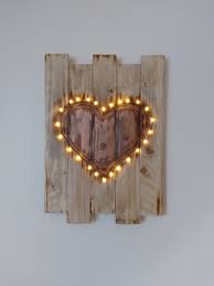 Wooden Heart Wall Art Pallet Wall Art