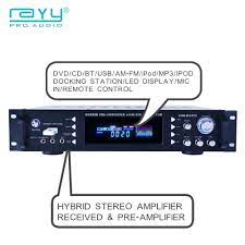 hybrid stereo receiver pre amplifier