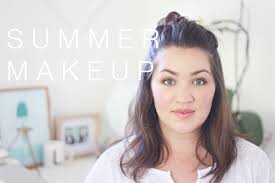 summer minimal makeup tutorial