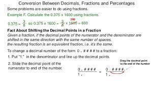 .375/100 as a percent value? 6 Percentages Conversion Between Fractions Decimals And Percentages