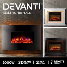 Devanti 2000w Electric Fireplace Mantel
