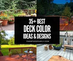 35 Best Deck Color Ideas And Designs