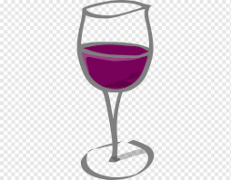 Purple Glass Wine Glass Png