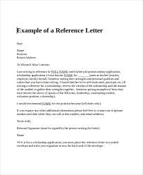 Sample Personal Reference Letter 13 Free Word Excel Pdf