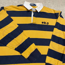 polo ralph lauren rugby shirt men large