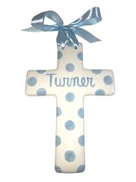 Large Hand Painted Personalized Cross