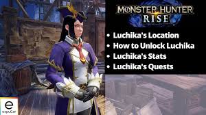 Monster Hunter Rise Luchika: Location, Stats & Quest - eXputer.com