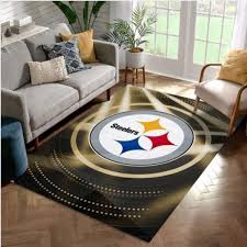 pittsburgh steelers nfl area rug