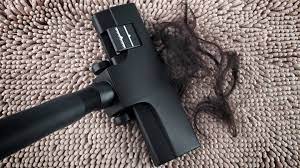 pet or human hair out of carpet easily