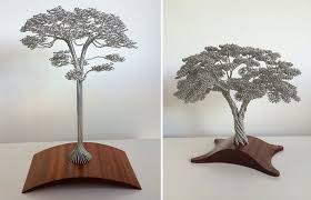 Artist Makes Intricate Tree Sculptures