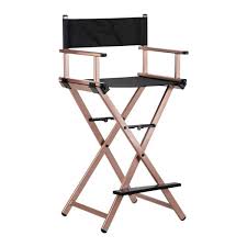 makeup chair foldable rose gold the