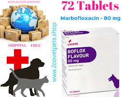 72 tablets marbofloxacin 80mg dogs