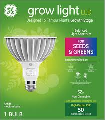 Ge Lighting 93101232 32 Watt Par38 Led Grow Light For Indoor Plants Full Balanced Spectrum