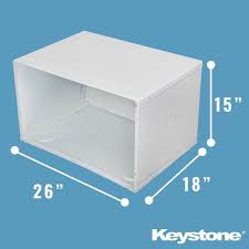 Keystone Kstslv1 Wall Sleeve For Through The Wall Air Conditioners