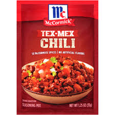 mccormick chili tex mex seasoning mix