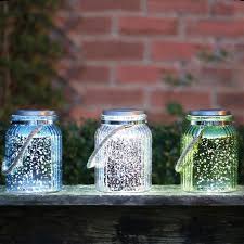 bright garden mercury jar solar light