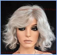 Details About Sweet Talk Gabor Wigs Color Gl56 60 Grey Short Beachy Waves Authentic