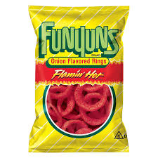 funyuns flamin hot onion flavored