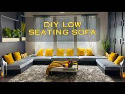 Easy Diy Low Seating Sofa Tutorial
