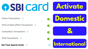 how to activate sbi credit card for