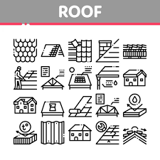 100 000 Roofing Icons Vector Images