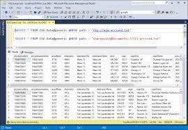 how to import csv data into sql server
