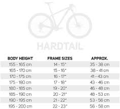 Scott Bicycle Size Chart Www Bedowntowndaytona Com