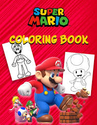 To reunite baby mario with his brother luigi, who has been kidnapped by kamek, the player controls yoshi, a friendly dinosaur, through 48 levels while carrying baby mario. Super Mario Coloring Book 50 Illustrations Mario Brothers Coloring Books For Kids Ideal Gift For Those Who Love Super Mario Bros 50 Pages 8 5 11 Inches Galaxy Gamir S 9798574927861 Amazon Com Books