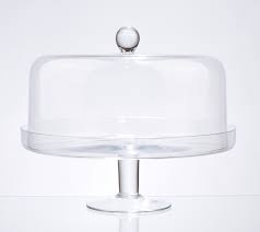 Large Display Cake Stand With Glass
